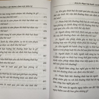 Các câu hỏi thường gặp trong lĩnh vực dân sự