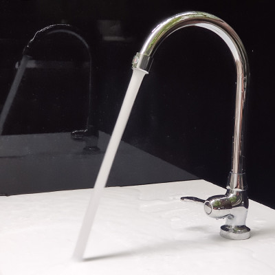 Vòi rửa chén lạnh Eurolife EL-T016 (Trắng bạc)