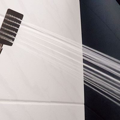 Bộ Dây Tay Sen Inox SUS 304 Vuông Eurolife EL-111SH-N (Trắng Vàng)