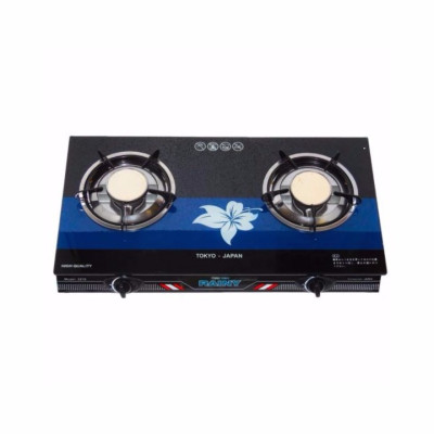 Bếp gas hồng ngoại Rainy + Tặng chảo chống dính - Màu Ngẩu Nhiên -Hàng Chính Hãng 