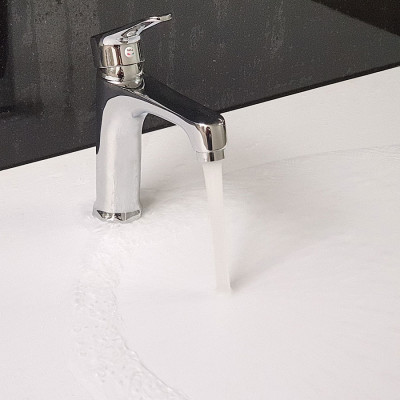 Vòi Lavabo nóng lạnh Đồng mạ Chrome Eurolife EL-7002 (Trắng bạc)