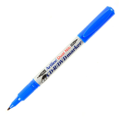 Bút Viết Trên Đĩa CD-R/DVD - Artline EK-841T-BL - Màu Xanh Dương