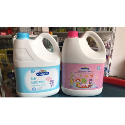Dung dịch giặt xả KoDoMo 3000ml - cho bé sơ sinh an toàn khi sử dụng