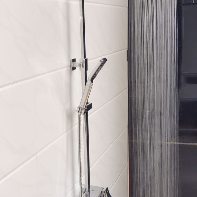 Cây sen nóng lạnh Đồng mạ Chrome Eurolife EL-SC911 (Trắng bạc)