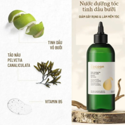 Nước dưỡng tóc tinh dầu bưởi Cocoon 310ml