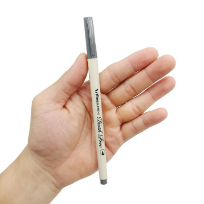 Bút Lông Đầu Cọ Artline Supreme Brush Pen EPFS-F - Màu Xám