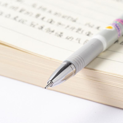 Bút Gel Deli 0.5 mm - Phiên Bản Sơn Tùng M-TP Giới Hạn - Deli G16-BL - Màu Xám - Mực Đen