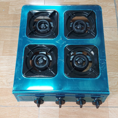 Bếp gas công nghiệp 4 họng,bếp gas 4 lò Red-home  chuyên mỳ cay , bánh xèo. Hàng chính hãng