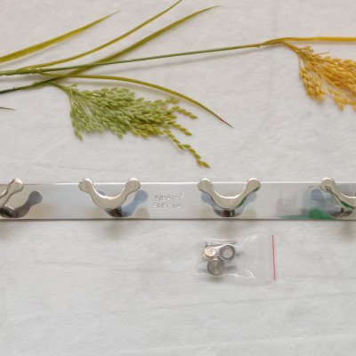 Móc áo Kibath 6 chấu chữ V inox 304