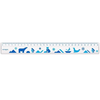 Thước Kẻ 30 cm - Keyroad KR972440 (Mẫu Màu Giao Ngẫu Nhiên)