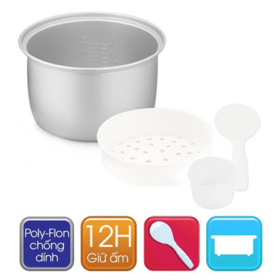 Nồi Cơm Điện Sharp KS-19TJV "BC" Hàng Chính Hãng