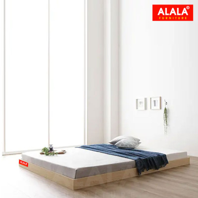Giường thấp ALALA39 / Miễn phí vận chuyển và lắp đặt tận nơi/ Đổi trả 30 ngày/ Sản phẩm được bảo hành 5 năm từ thương hiệu ALALA/ Chịu lực 700kg