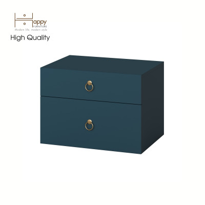 [Happy Home Furniture] WESLEY, Táp đầu giường - 2 hộc kéo ,  56cm x 40cm x 40cm ( DxRxC), THK_049