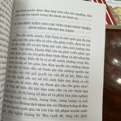 LÝ LUẬN, THỰC TIỄN VỀ NHÀ NƯỚC THẾ TỤC TRÊN THẾ GIỚI VÀ MỘT SỐ GỢI MỞ CHO VIỆT NAM - Đậu Công Hiệp (chủ biên) - NXB Chính Trị Quốc Gia Sự Thật.