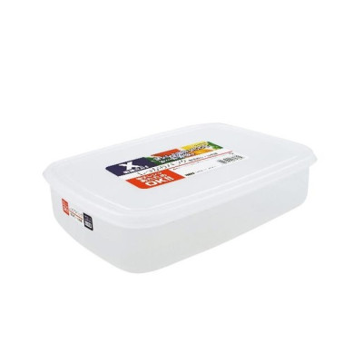 Hộp bảo quản thực phẩm hình chữ nhật dung tích 2.6 L Nakaya - Hàng nội địa Nhật Bản.