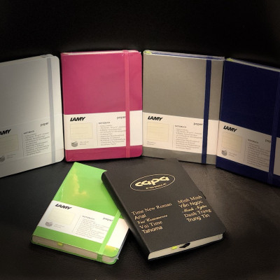 Gift Set Lamy Notebook A6 Softcover White + Lamy Safari Pink - GSA6-Sa0024