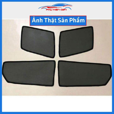 Bộ 4 rèm chắn nắng nam châm HRV khung cố định chống tia UV