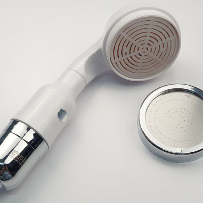 Bộ tay dây sen siêu tăng áp lõi lọc Nano Eurolife EL-109SH-N (Trắng bạc)