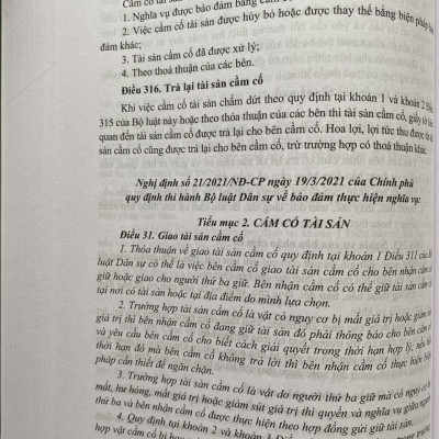 Chỉ Dẫn Tra Cứu, Áp Dụng Bộ Luật Dân Sự Năm 2015