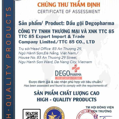 Combo 4 Dầu Gội Đầu Sạch Nấm Da Đầu DEGO PHARMA 80ml - Dứt Điểm Gàu Ngứa & Vảy Nến - Á Sừng