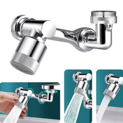 Đầu vòi tăng áp KG29 nối vòi nước thông minh xoay 1080 độ, dễ lắp cho mọi bồn rửa mặt lavabo, tiết kiệm nước - Hàng chính hãng