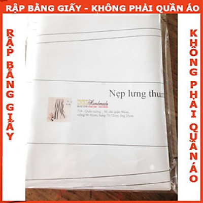 Rập giấy A0 đầm bé gái   mã R28 (BẢN VẼ)