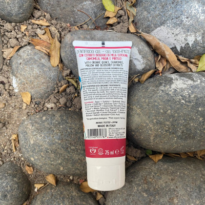  Kem đánh răng trẻ em hữu cơ vị cherry Officina Naturae (75ml)