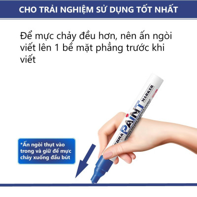 Viết sơn Zebra Paint Marker MOP-200MZ - Nhật Bản 