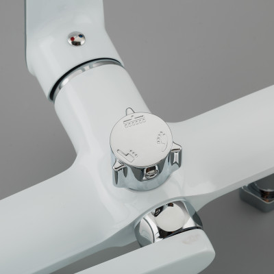 Sen cây tắm nóng lạnh phủ sứ  Frap F2449 Chính hãng Nga nhập khẩu