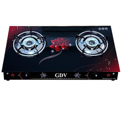 Bếp Gas Đôi Dương Kính GDV - Màu Ngẫu Nhiên - Hàng Chính Hãng