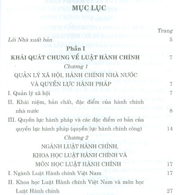 Hướng Dẫn Môn Học Luật Hành Chính Việt Nam