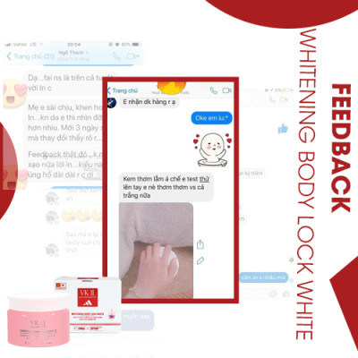 Kem Body Dưỡng Trắng Da Nhụy Hoa Nghệ Tây 200g VK II ( LSW )