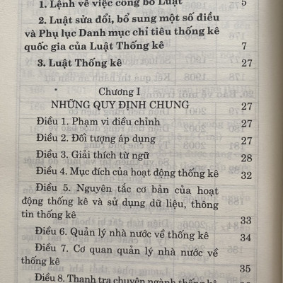 Luật Thống Kê Năm 2015 ( Sửa đổi, bổ sung năm 2021 )