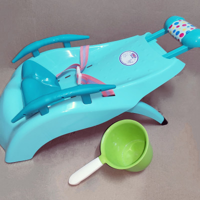 Ghế nằm gội đầu cho bé có tay vịn tặng kèm gáo gội đầu ( màu ngẫu nhiên)