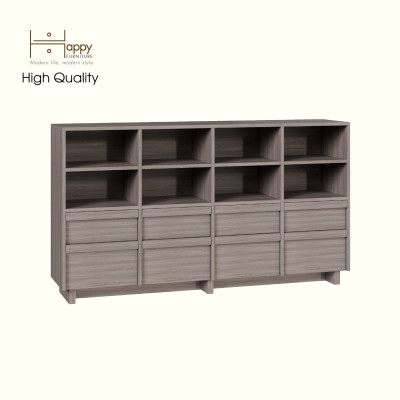 [Happy Home Furniture] MAVIS, Kệ lưu trữ nhiều ngăn , 160cm x 35cm x 90cm ( DxRxC), THK_147