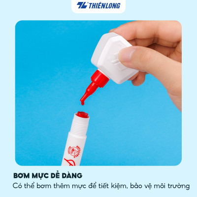 Combo 5/10/20 Bút lông bảng Thiên Long Flexoffice FO-WB02/KH - Whiteboard Marker