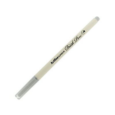 Bút Lông Đầu Cọ Artline Supreme Brush Pen EPFS-F - Pale Grey