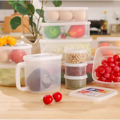 Hộp bảo quản thực phẩm có tay cầm 1000ml - Hàng nội địa Nhật Bản