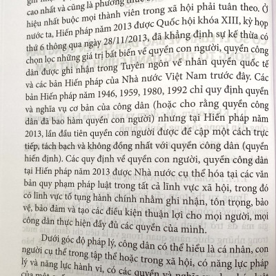Bảo Đảm Quyền Công Dân Trong Tố Tụng Hành Chính