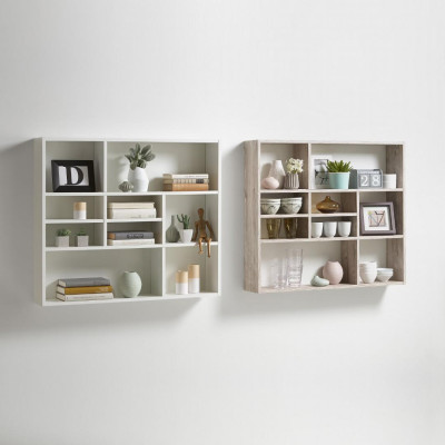 Kệ trang trí gỗ kiểu dáng nhỏ gọn SMLIFE Wallingford