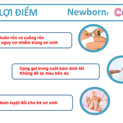 Gel vệ sinh rốn cho trẻ sơ sinh Newbornz Cord 10g