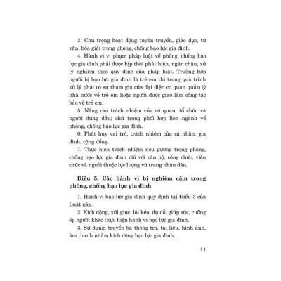 Sách - Luật Phòng, Chống Bạo Lực Gia Đình Năm 2022 - NXB Chính Trị Quốc Gia