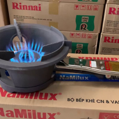 Bếp Khè Gas Công Nghiệp Namilux Gang Đúc Nguyên Khối - Hàng Chính Hãng