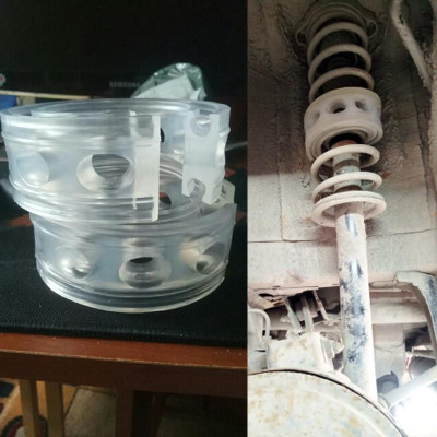 Đệm Silicone giảm trấn cho giảm sóc xe ô tô  VINFAST VF3 hiệu quả trên đường xóc