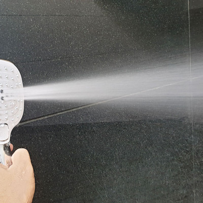 Bộ tay dây sen cao cấp 5 chế độ chảy chất liệu nhựa ABS mạ Chrome Eurolife EL-122SH