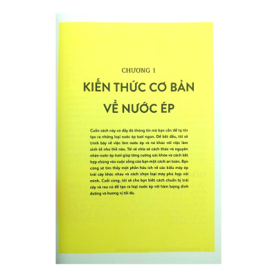 JUICE - NƯỚC ÉP MỖI NGÀY CHO CUỘC SỐNG TƯƠI TRẺ