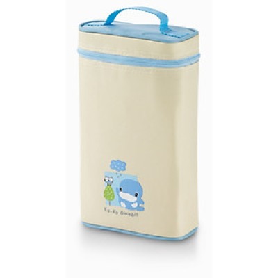 TÚI GIỮ NHIỆT Ủ ẤM BÌNH SỮA CHO BÉ HAI NGĂN KUKU - KU5448