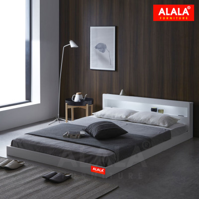 Giường thấp ALALA68 / Miễn phí vận chuyển và lắp đặt tận nơi/ Đổi trả 30 ngày/ Sản phẩm được bảo hành 5 năm từ thương hiệu ALALA/ Chịu lực 700kg