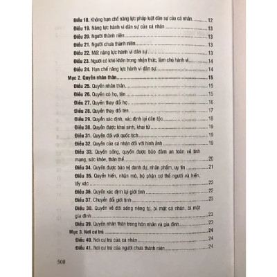 Sách - Bộ luật dân sự năm 2015 và các văn bản hướng dẫn thi hành
