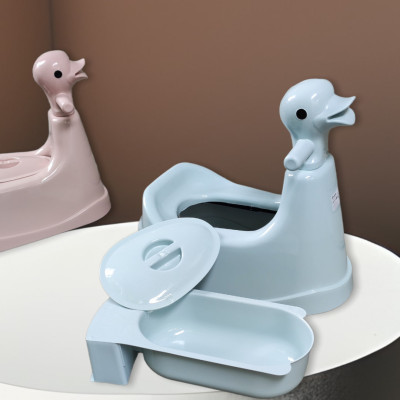 Bô vệ sinh con vịt đáng yêu cho bé- màu mới hàn quốc